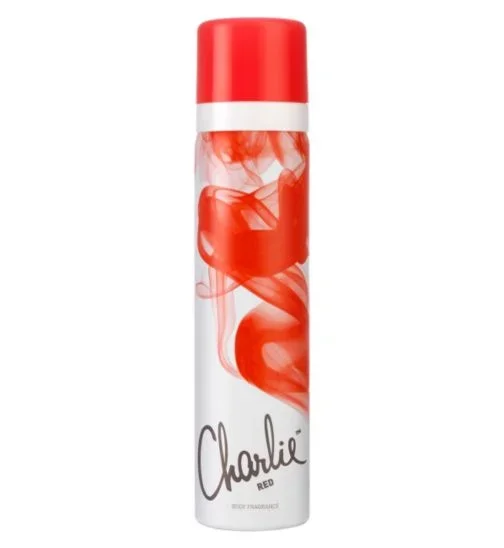 Charlie Ladies Deodorant Body Spray Red 75ml