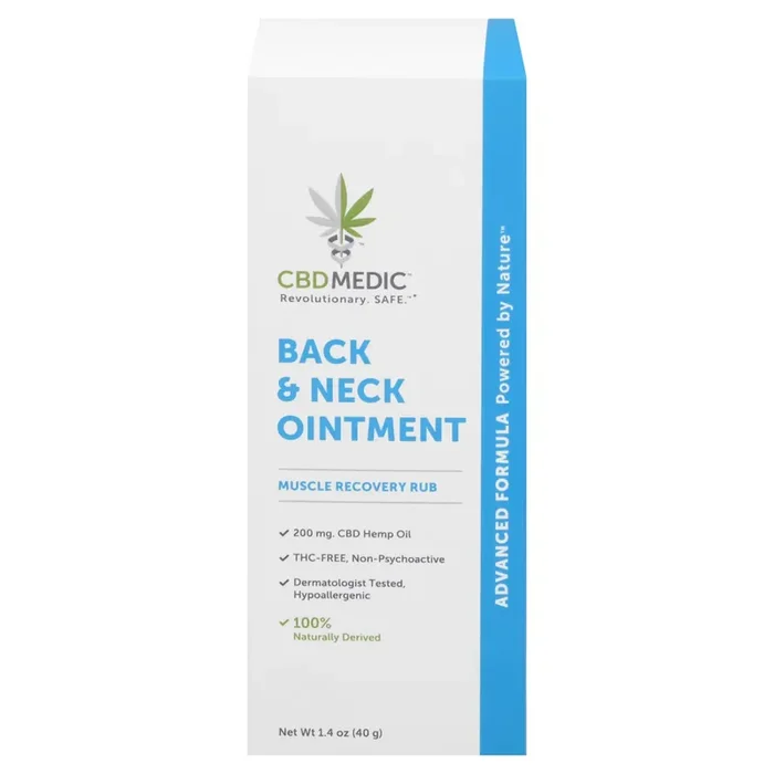 Charlotte‘s Web CBDMEDIC Back & Neck Rub Pain Relief Ointment