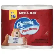 Charmin 4 Mega Roll Strong
