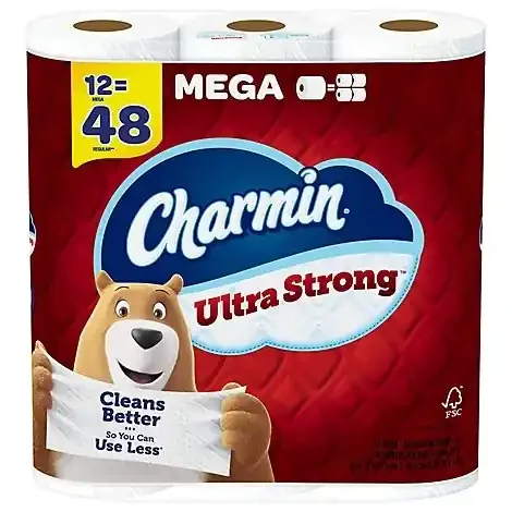 Charmin Ultra Strong Bath Tissue 12mr – 12 RL