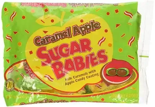 Charms Caramel Apple Sugar Babies – 10 oz