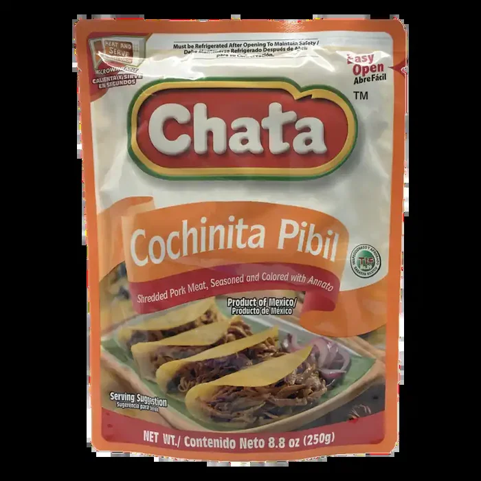 Chata Cochinta Pibil Shredded Pork Meat Pouch