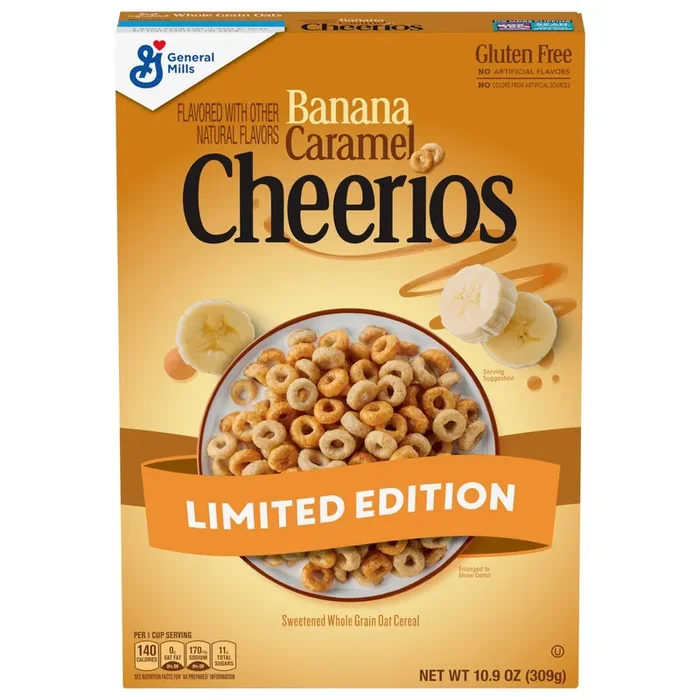 Cheerios Banana Caramel Cheerios Cereal