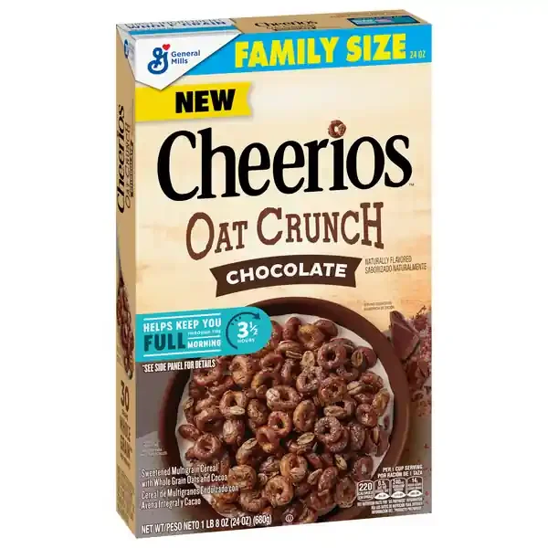 Cheerios Chocolate Oat Crunch, Family Size