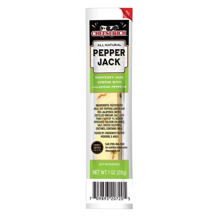 Cheesewich Pepper Jack Cheese Stick