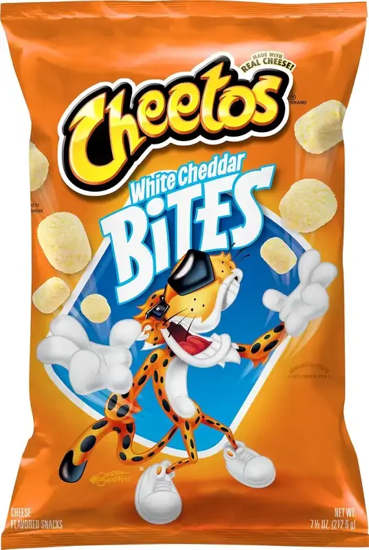 Cheetos Bites White Cheddar Cheese Flavored Snacks – 7.5 oz