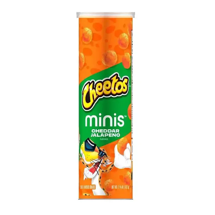 Cheetos Cheddar Jalapeno Flavored Cheese Flavored Snacks Minis 3.62 oz