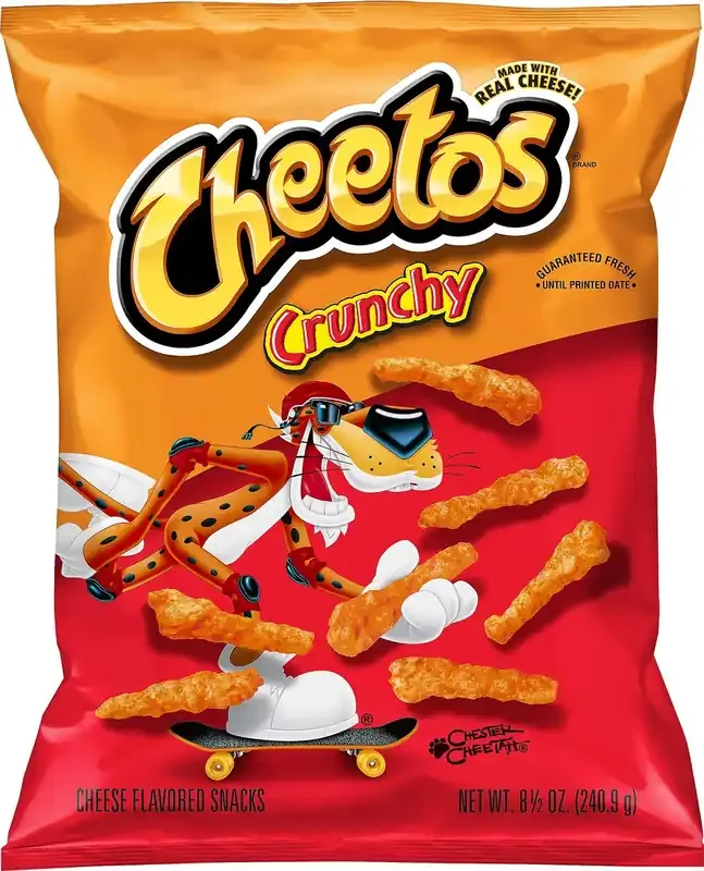 Cheetos Cheese Flavored Snacks, Crunchy – 8.5 oz