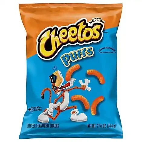 Cheetos Cheese Flavored Snacks Jumbo Puffs 2.625 Oz – 2.625OZ