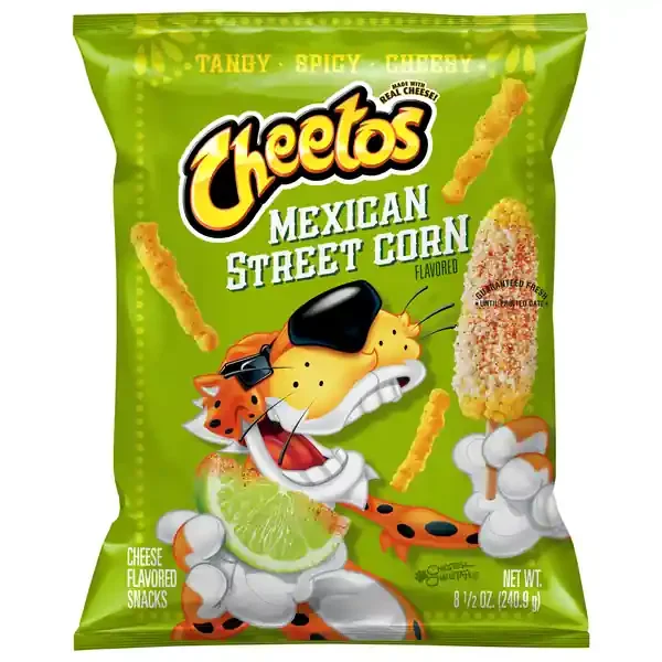 Cheetos Cheese Flavored Snacks Mexican Street Corn