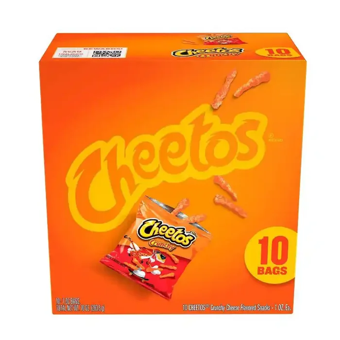 Cheetos Crunchy Cheese Flavored Snacks – 10oz/10ct