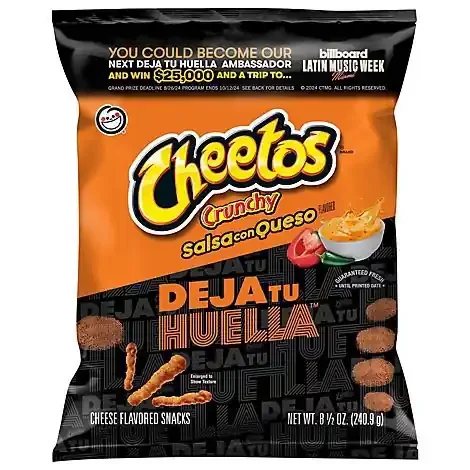 Cheetos Crunchy Salsa Con Queso – 8.5 Oz