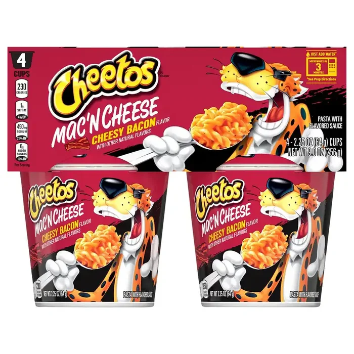 Cheetos Mac‘N Cheese, Cheesy Bacon Flavor, 4 Cups