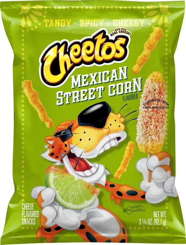 Cheetos Mexican Sweet Corn Cheese Flavored Snacks