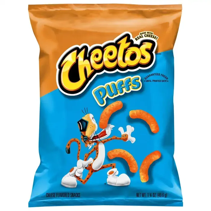 Cheetos Puffs Cheese Flavored Snacks 1 3/4 Oz