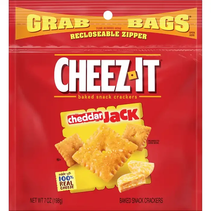 Cheez-It Cheese Crackers, Cheddar Jack, 7 oz