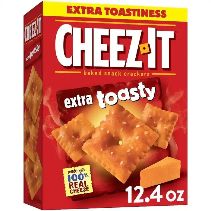 Cheez-It Extra Toasty Cheese Crackers