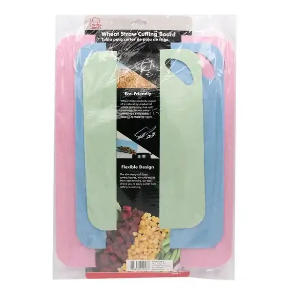 Chef C Wheat Straw Cutting Board Set