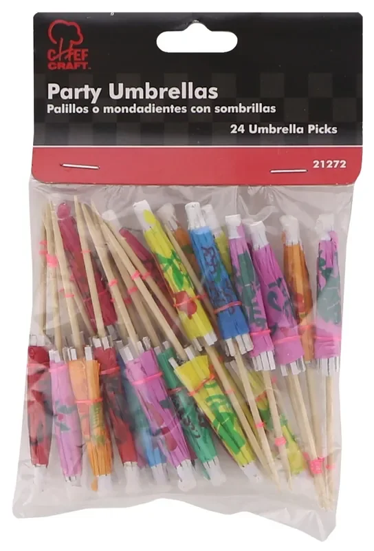 Chef Craft Umbrella Party Sticks