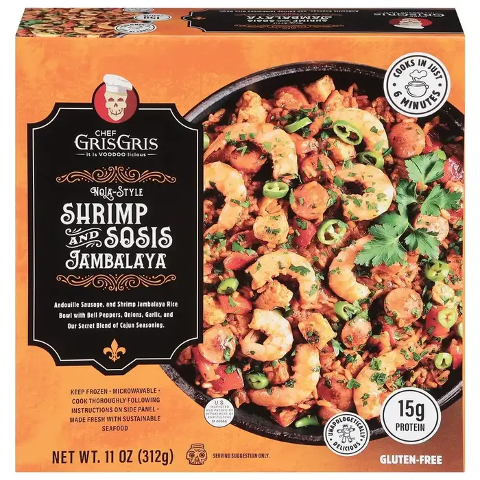 Chef GrisGris Shrimp and Sosis Nola-Style Jambalaya 11 oz