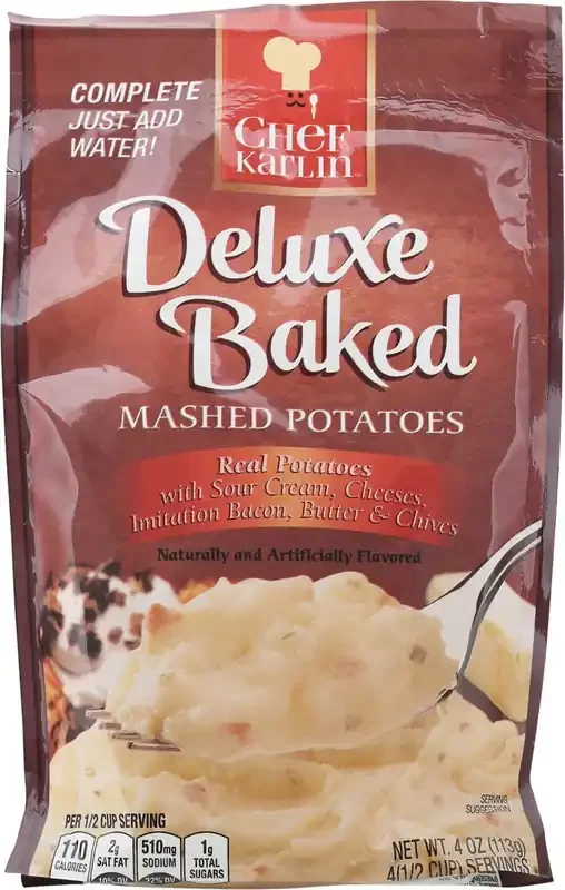 Chef Karlin Deluxe Baked Mashed Potatoes 4 oz