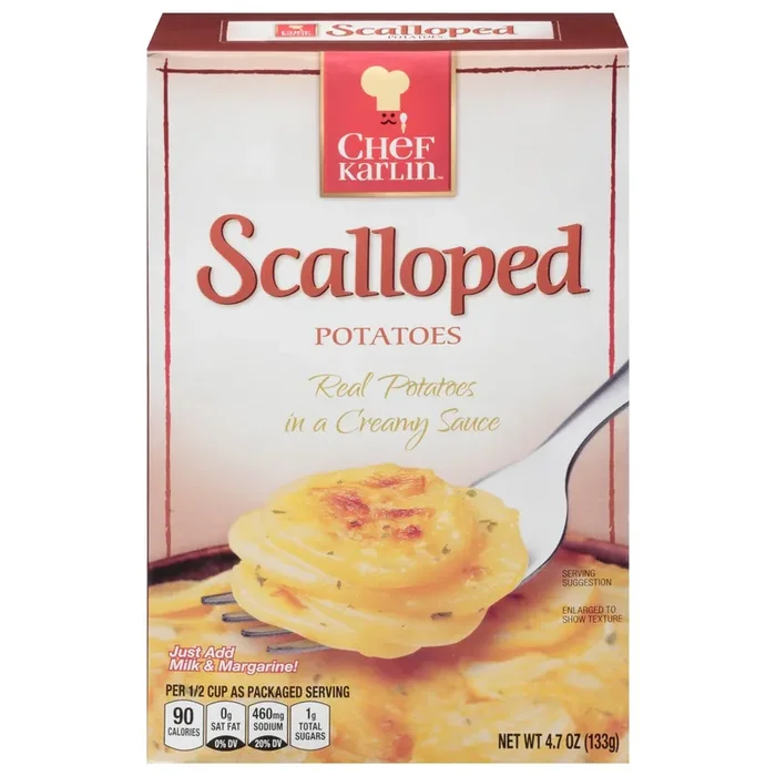Chef Karlin Scalloped Potatoes 4.7 oz