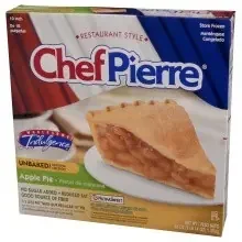 Chef Pierre No Sugar Added Apple Pie