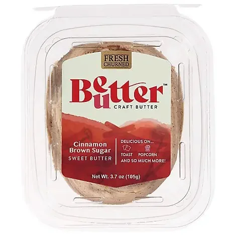 Chef Shamy Fresh Churned Butter Honey Cinnamon & Brown Sugar – 3.7 Oz