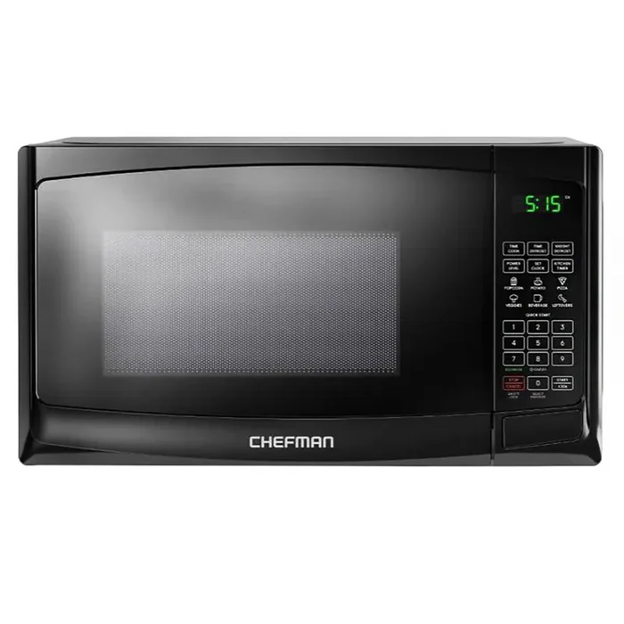 Chefman Classic Countertop Black Microwave
