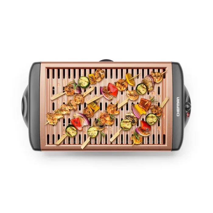 Chefman Copper Indoor Smokeless Grill