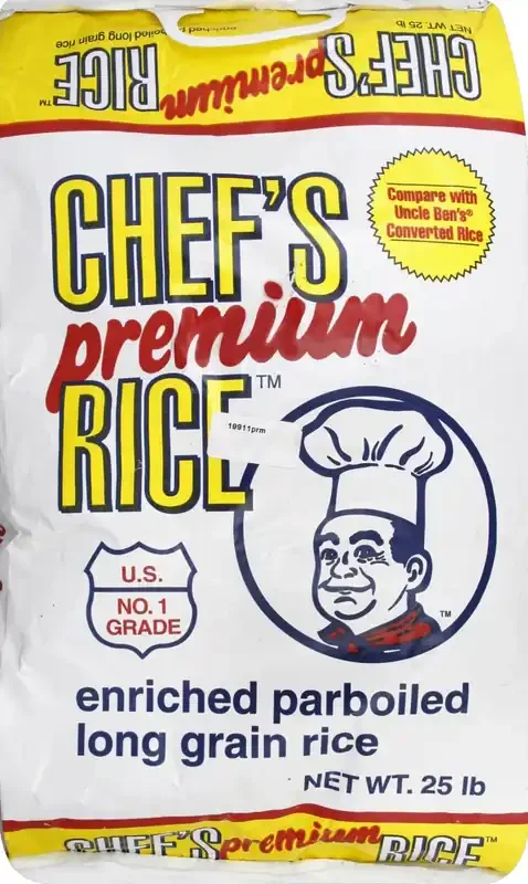 Chefs Rice Chef‘s Premium Enriched Parboiled Long Grain Rice