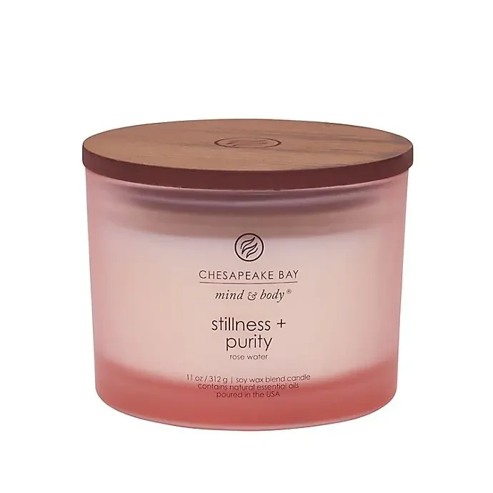 Chesapeake Bay Candle Mind & Body Collection Stillness + Purity Rose Water