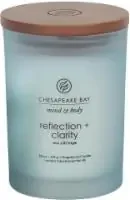 Chesapeake Bay Candle Mind And Body Reflection And Clarity Jar Candle – Frosted Blue