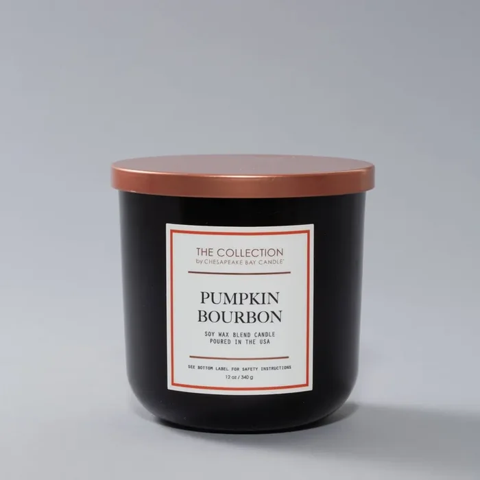 Chesapeake Bay Candle The Collection by Chesapeake Bay Candle Black Jar, Pumpkin Bourbon