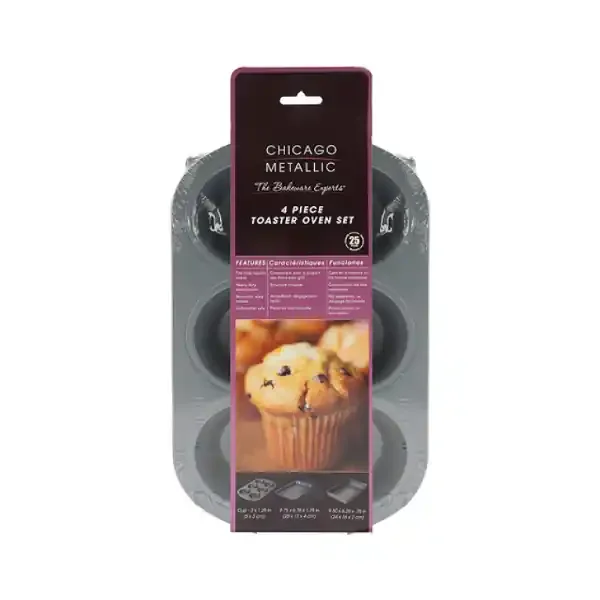 Chicago Metallic Nonstick Toaster Oven Set