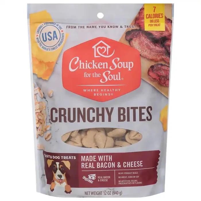 Chicken Soup For The Soul Crunchy Bites Dog Treats 12 oz