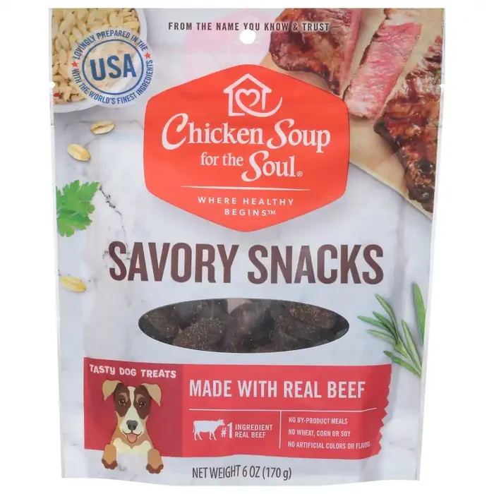 Chicken Soup For The Soul Savory Snacks Tasty Dog Treats 6 oz