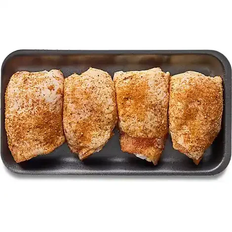 Chicken Thighs Bone In Spicy Southwestern Seasoning – Lb