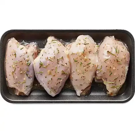 Chicken Thighs With Rosemary Herb Marinade Up To 10% Solution – LB