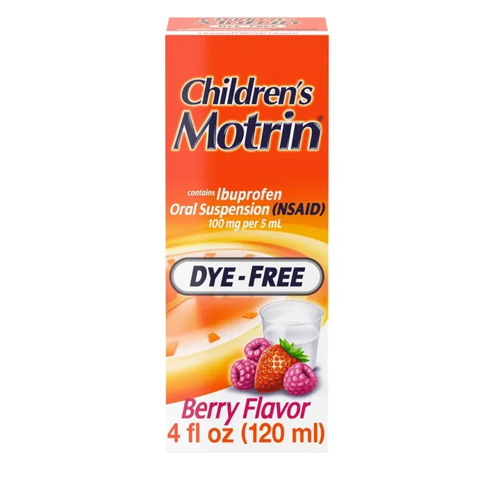 Children‘s Motrin Ibuprofen Kids Medicine, Berry Flavored, 4 fl. oz