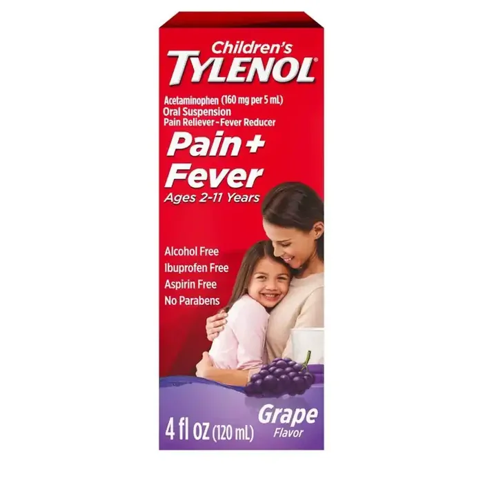 Children‘s Tylenol Grape Oral Suspension – 4 fl oz