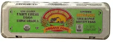 Chino Valley Organic Free Range Brown Large Eggs – 6 ct