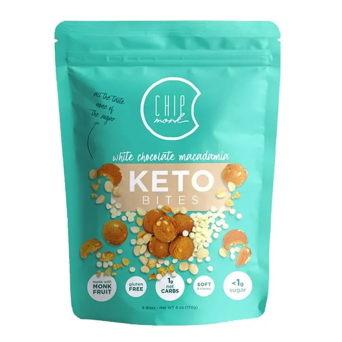 Chipmonk White Chocolate Macadamia Keto Bites