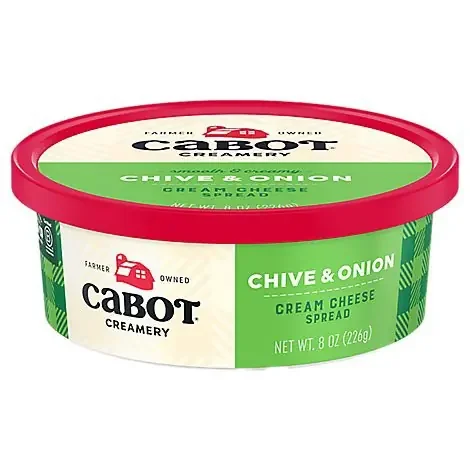 Chive Cream Cheese Tub – 8 OZ