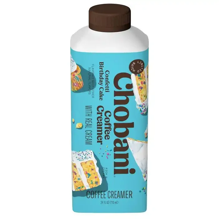 Chobani Birthday Cake Dairy Creamer – 24 fl oz