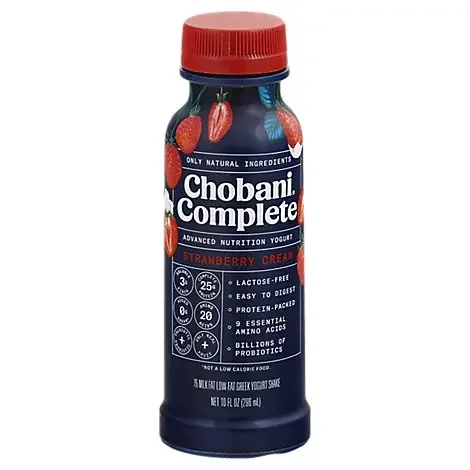 Chobani Complete Strawberry Cream Drink – 10 fl oz