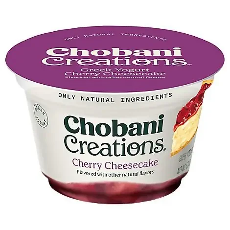 Chobani Creations Greek Yogurt Cherry Cheesecake – 5.3oz