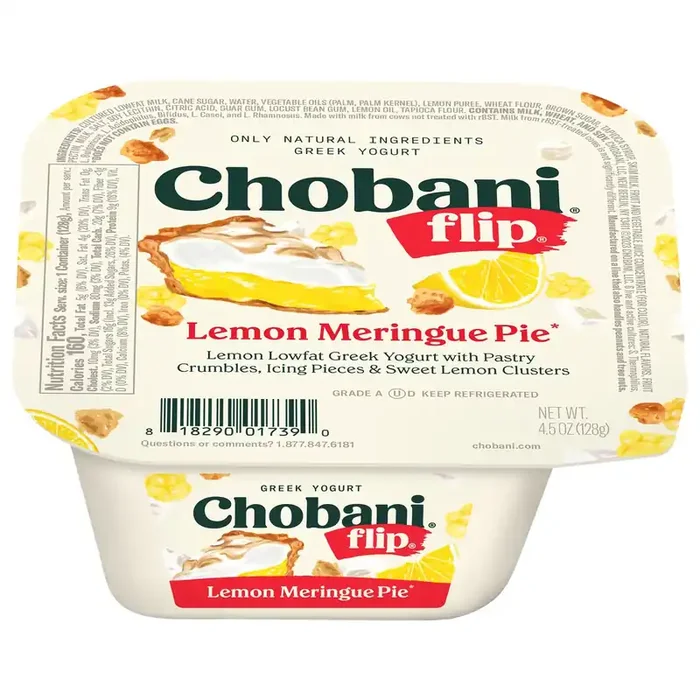 Chobani Flip Low-Fat Lemon Meringue Pie Greek Yogurt 4.5oz