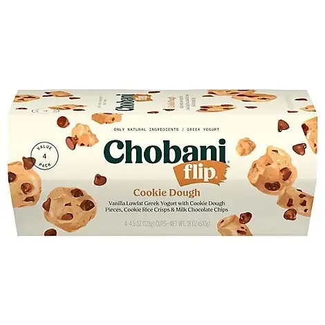 Chobani Greek Yogurt Flip Cookie Dough- 18 oz