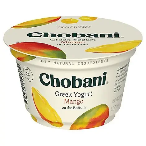Chobani Low-Fat Mango On The Bottom Greek Yogurt – 5.3 Oz